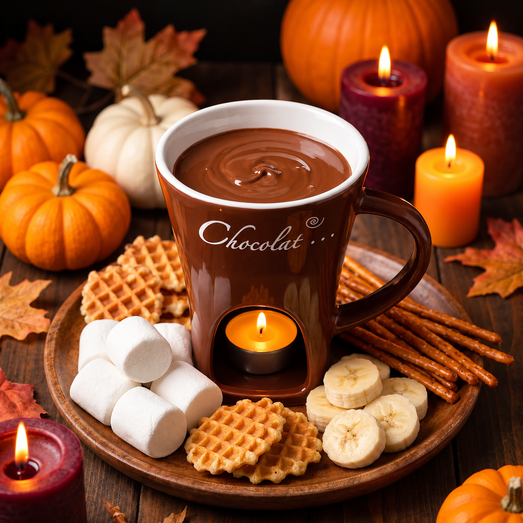 The Cozy Fondue Cup – Melt, Dip, Unwind