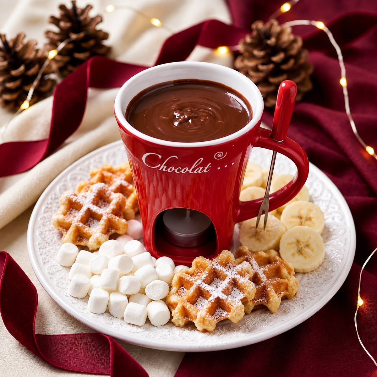 The Cozy Fondue Cup – Melt, Dip, Unwind