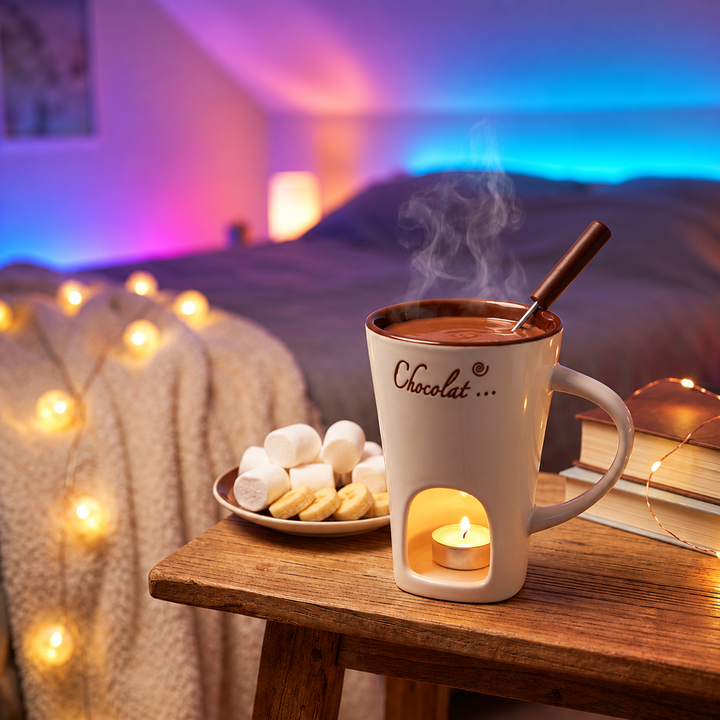 The Cozy Fondue Cup – Melt, Dip, Unwind