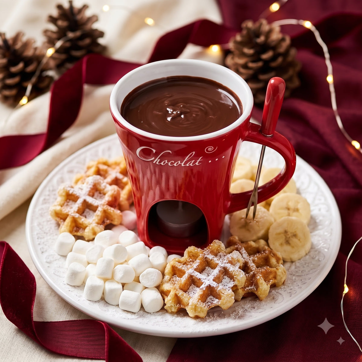 The Cozy Fondue Cup – Melt, Dip, Unwind